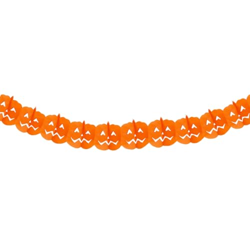 Halloween Papierkranz für Dekoration Kürbis/Spinne Wimpelkette Partyzubehör von Uitndvyte