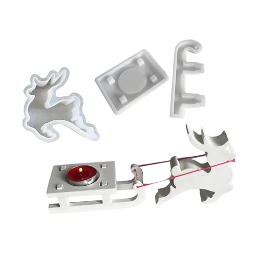 Handgefertigte Kerze und Seife, Mehrzweck, Weihnachten, robuste Silikonform für tragbares Geschenk und Heimdekoration Handgefertigte Kerze und Seife, Mehrzweck, Weihnachten, robuste Silikonform für tragbares Geschenk und Heimdekoration von Uitndvyte