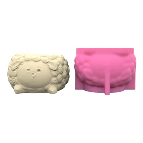 Kerzenhalter, Kunstharz, Gips, Blumentopf, Silikonform, Schaf, Epoxidharz, Schmuck-Aufbewahrungsbox Kerzenhalter, Kunstharz, Gips, Blumentopf, Silikonform, Schaf, Epoxidharz, Schmuck-Aufbewahrungsbox von Uitndvyte