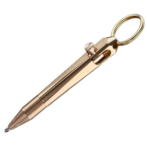 Kugelschreiber für Taschenschreiben, Messinggel-Tintenroller, 0,5 mm Flüssigtintenroller, Gel-Tintenroller zum Unterschreiben Kugelschreiber für Taschenschreiben, Messinggel-Tintenroller, 0,5 mm Flüssigtintenroller, Gel-Tintenroller zum Unterschreiben von Uitndvyte