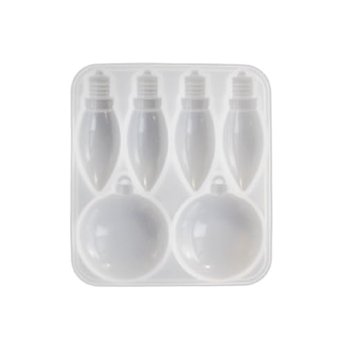 Leicht zu lösende Silikonform in Weihnachtszwiebelform, geeignet für Heimdekoration und Anhängerherstellung Leicht zu lösende Silikonform in Weihnachtszwiebelform, geeignet für Heimdekoration und Anhängerherstellung von Uitndvyte
