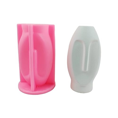 Menschliches Gesicht, Sukkulenten, Blumentopf, einzigartige Silikonform, menschliches Gesicht, Vase, Betonform, Harz, Behälter Menschliches Gesicht, Sukkulenten, Blumentopf, einzigartige Silikonform, menschliches Gesicht, Vase, Betonform, Harz, Behälter von Uitndvyte
