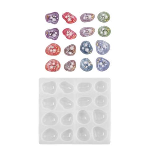 Multifuntional Silikon-Schmuckform, Epoxidharz-Silikonform zum Basteln, einfache Freigabe von Formen, geeignet für Anhänger von Uitndvyte