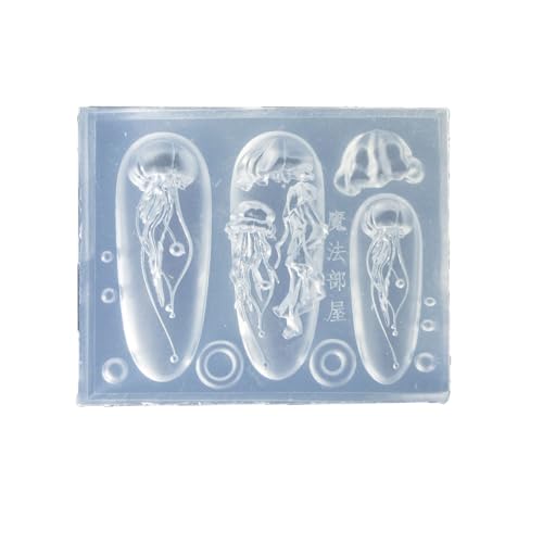 Praktische Quallen-Nagelform, Tropferform aus Silikonharz, Maniküreform aus Silikon, Nageldekoration von Uitndvyte