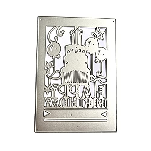Rechteckige Metall-Stanzformen für Geburtstagskuchen, handgefertigt, aus Kohlenstoffstahl, Schablone für Scrapbooking Rechteckige Metall-Stanzformen für Geburtstagskuchen, handgefertigt, aus Kohlenstoffstahl, Schablone für Scrapbooking von Uitndvyte