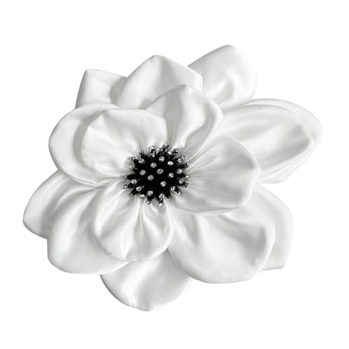 Satinierte 3D-Blumen-Applikation für Handarbeitsprojekte, Bühne, Kostüm, Bekleidungszubehör von Uitndvyte