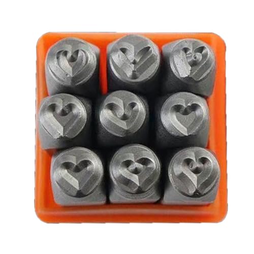Schmuck-Stempel-Set, 3/6 mm, herzförmig, zum Stanzen, Schmuck-Stempelwerkzeug, Handwerksprojekte Schmuck-Stempel-Set, 3/6 mm, herzförmig, zum Stanzen, Schmuck-Stempelwerkzeug, Handwerksprojekte von Uitndvyte