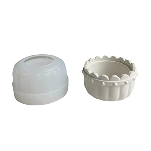 Silikonform aus Beton, Blumentopf aus Epoxidharz, Kosmetikbürstenform Silikonform aus Beton, Blumentopf aus Epoxidharz, Kosmetikbürstenform von Uitndvyte