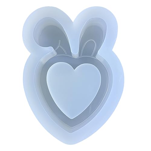 Silikonform mit Hasenohren, Treibsand, Epoxidharz, Schlüsselanhänger, Anhänger, Schmuck, Bastelform, Valentinstagsgeschenk von Uitndvyte