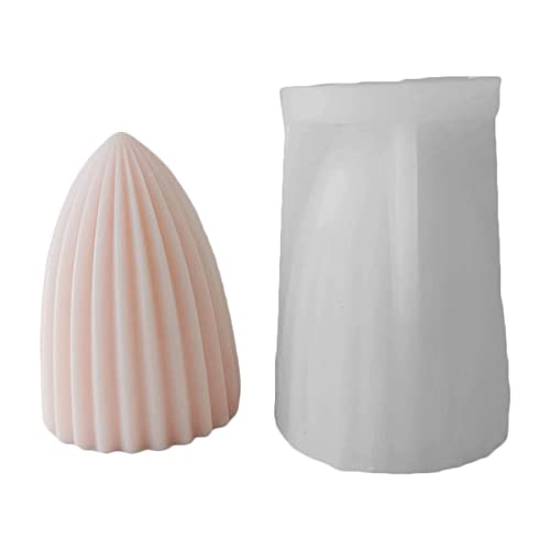 Spitzkerze, Silikonform, handgefertigt, Schreibtischdekoration, Epoxidharz, Kerze, Silikonform zum Backen von Uitndvyte