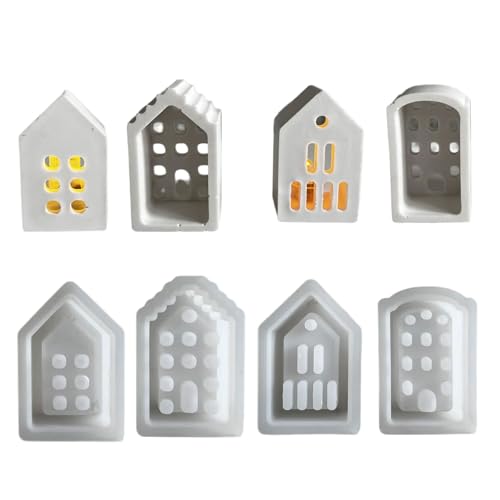 Stilvolle europäische wiederverwendbare europäische Hausform aus Silikon, handgefertigt, Kerze und Heimdekoration Stilvolle europäische wiederverwendbare europäische Hausform aus Silikon, handgefertigt, Kerze und Heimdekoration von Uitndvyte