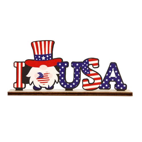 Tischdekoration 4. Juli Tischdekoration, Jubiläums-Tischdekoration, patriotisches Holzschild, Unabhängigkeitstag Dekoration Tischdekoration 4. Juli Tischdekoration, Jubiläums-Tischdekoration, patriotisches Holzschild, Unabhängigkeitstag Dekoration von Uitndvyte