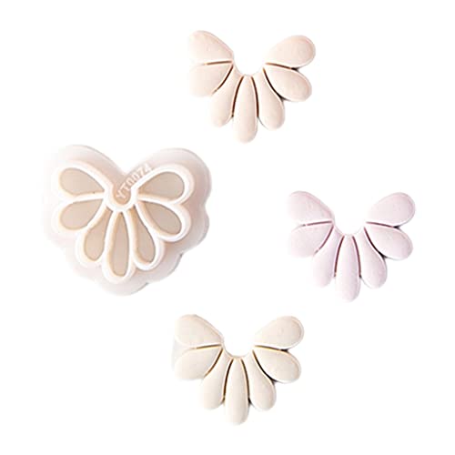 Weiches Keramik-Design, ästhetische Ohrringe, Schmuck, Modelliermasse, Formenschneider, handgefertigte Werkzeuge von Uitndvyte