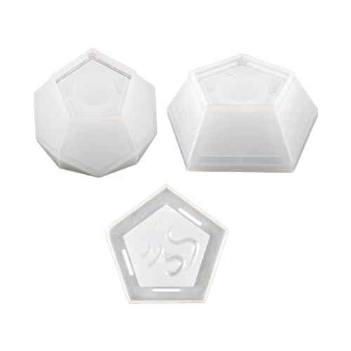 Würfelform, antihaftbeschichtet, Epoxidharz, Silikonform, dekorative Aufbewahrungsbox, Kerzenständer Würfelform, antihaftbeschichtet, Epoxidharz, Silikonform, dekorative Aufbewahrungsbox, Kerzenständer von Uitndvyte