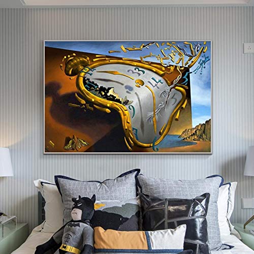Malen Nach Zahlen Malen Für Erwachsene Die Beständigkeit Der Erinnerung Von Salvador Dali Leinwand Art Kit Diy Ölgemälde Für Anfänger Malen Nach Zahlen Malen Für Erwachsene Die Beständigkeit Der Erinnerung Von Salvador Dali Leinwand Art Kit Diy Ölgemälde Für Anfänger von Uiujiij