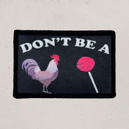 1 Stück Patches Klett Lustig "Dont Be A Sucker" MilitäR Patches Tactical Moral Hook and Loop Applique for DIY Kleidung Rucksäcke Gear Hat Backpack Jackets von Uixxducc