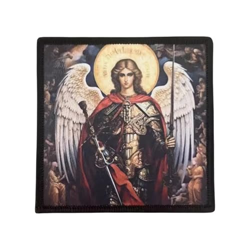 1pcs "Arcángel Michael"Patch, Scharfschützen Aufnäher, Scharfschütze Klett Patch Stickerei Aufnäher Patches Tactical Morale Hook Loop Patches, für Rucksäcke Kleidung Taschen Uniform Weste 1pcs "Arcángel Michael"Patch, Scharfschützen Aufnäher, Scharfschütze Klett Patch Stickerei Aufnäher Patches Tactical Morale Hook Loop Patches, für Rucksäcke Kleidung Taschen Uniform Weste von Uixxducc