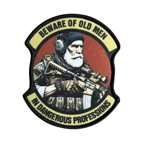 1pcs Bestickter Klett Patch lustiger Aufnäher zum Aufnähen" BE WARE OF OLD MAN" für Hüte, Rucksäcke, Jeans, Jacken 1pcs Bestickter Klett Patch lustiger Aufnäher zum Aufnähen" BE WARE OF OLD MAN" für Hüte, Rucksäcke, Jeans, Jacken von Uixxducc