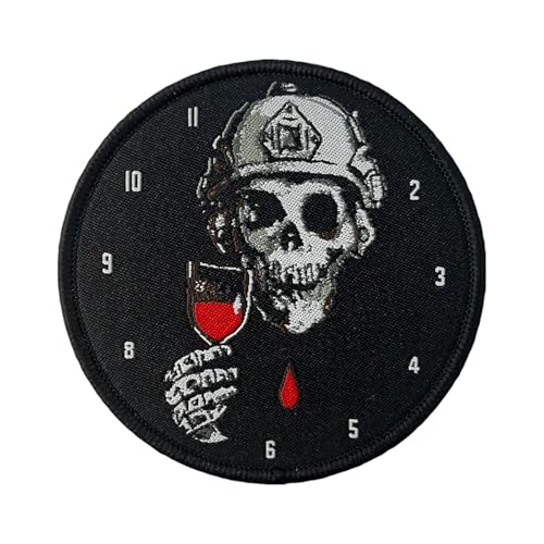 1pcs Funny Skull Patrol Patch, Aufnäher Lustiger Bestickte Applikationen, 8cm Tactical Morale Hook Loop Patches,für Rucksäcke Hundegeschirre Sporttaschen Hüte 1pcs Funny Skull Patrol Patch, Aufnäher Lustiger Bestickte Applikationen, 8cm Tactical Morale Hook Loop Patches,für Rucksäcke Hundegeschirre Sporttaschen Hüte von Uixxducc