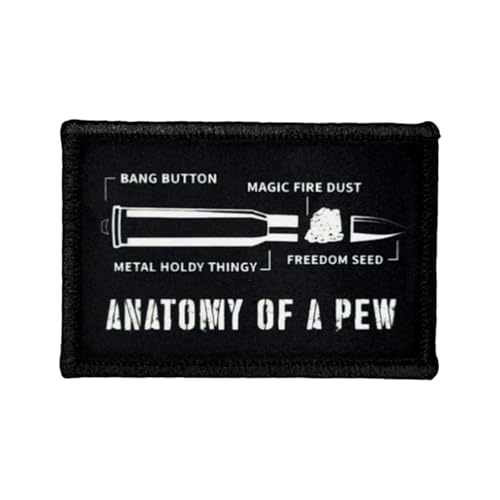 ANATOMY GF A PEW Drucken Patches Klett Lustig Taktische Tactical Moral Hook and Loop Applique for DIY Kleidung Rucksäcke Gear Hat Backpack Jackets ANATOMY GF A PEW Drucken Patches Klett Lustig Taktische Tactical Moral Hook and Loop Applique for DIY Kleidung Rucksäcke Gear Hat Backpack Jackets von Uixxducc