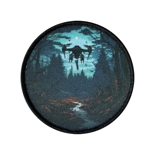 Drohne Druck Patch, Taktische Morale Aufnäher Klettbänder Applikation Für DIY Uniform, Rucksäcke, Taktische Westen von Uixxducc