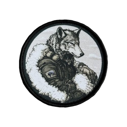 Drucken Wolf Taktische Morale Aufnäher Klettbänder Applikation Für DIY Uniform, Rucksäcke, Taktische Westen Drucken Wolf Taktische Morale Aufnäher Klettbänder Applikation Für DIY Uniform, Rucksäcke, Taktische Westen von Uixxducc