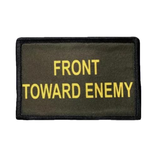 "FRONT TOWARD The ENEMY" Patches Klett, Taktische Stickerei Appliques Militär Taktisch Moral Hook Loop Aufnäher für Kleidung Rucksack Uniform Weste Jacken "FRONT TOWARD The ENEMY" Patches Klett, Taktische Stickerei Appliques Militär Taktisch Moral Hook Loop Aufnäher für Kleidung Rucksack Uniform Weste Jacken von Uixxducc