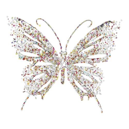 Großer Schmetterling Strass Aufnäher auf Kleidung Kleider Dekorative Accessoires Aufbügelungen für Kleidung Glänzende Aufkleber Großer Schmetterling Strass Aufnäher auf Kleidung Kleider Dekorative Accessoires Aufbügelungen für Kleidung Glänzende Aufkleber von Uixxducc