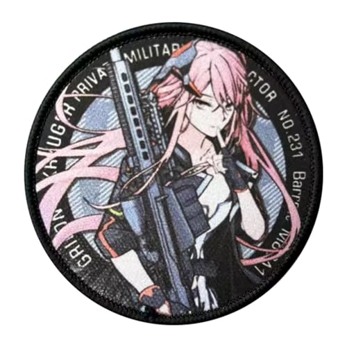 Klett Patches Anime Mädchen Aufnäher mit Klettverschluss Patches MilitäR Taktisch Patch Für Taktische Kleidung Rucksack Baseballkappe Weste Klett Patches Anime Mädchen Aufnäher mit Klettverschluss Patches MilitäR Taktisch Patch Für Taktische Kleidung Rucksack Baseballkappe Weste von Uixxducc