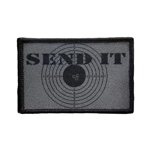 Militärische Aufnäher/Aufbügler Patches Klett SEND IT Tactical Moral Hook and Loop Patch for DIY Kleidung Rucksäcke Gear Hat Backpack Jackets Militärische Aufnäher/Aufbügler Patches Klett SEND IT Tactical Moral Hook and Loop Patch for DIY Kleidung Rucksäcke Gear Hat Backpack Jackets von Uixxducc