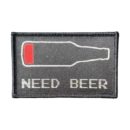 NEED BEER Patches Moral Patch Klett Stickerei Hook Patches Aufnäher Drucken Mit Klettverschluss Für DIY Kleidung Rucksäcke Jacken Jeans Uniform NEED BEER Patches Moral Patch Klett Stickerei Hook Patches Aufnäher Drucken Mit Klettverschluss Für DIY Kleidung Rucksäcke Jacken Jeans Uniform von Uixxducc