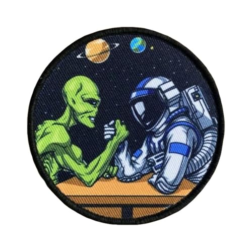 Schädel und Astronauten Funny Tactical gestickte Patches, für Rucksäcke, Hundegeschirr, Armee-Westen, Sporttaschen, Hüte, Helme Schädel und Astronauten Funny Tactical gestickte Patches, für Rucksäcke, Hundegeschirr, Armee-Westen, Sporttaschen, Hüte, Helme von Uixxducc