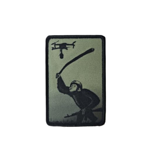 Tactical Iron On Printed Patches, Aufgabe Erfolgreich Fehlgeschlagen Klett Patches Tactical Moral Aufnäher Applikationen für DIY Kleidung, Rucksäcke, Jacken, Jeans von Uixxducc