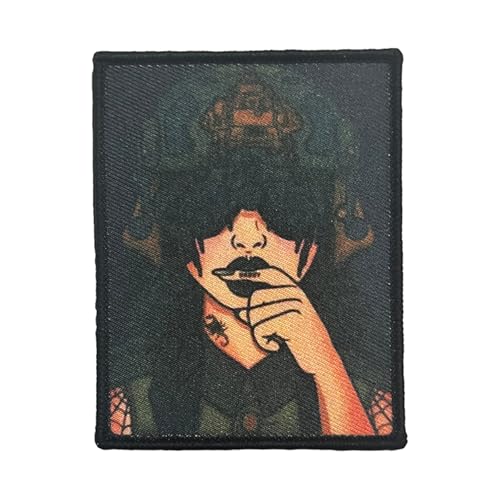 Tactical Patches, Scharfschützen Aufnäher, Klett Patch Stickerei Aufnäher Tactical Morale Hook Loop Patches, für Rucksäcke Kleidung Taschen Uniform von Uixxducc
