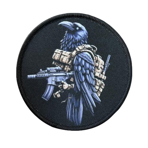 Taktisch Militär Fun Owl Patch für Taschen Rucksack Kleidung Uniform Weste Jacke Hundegeschirr Biker Dekorative von Uixxducc