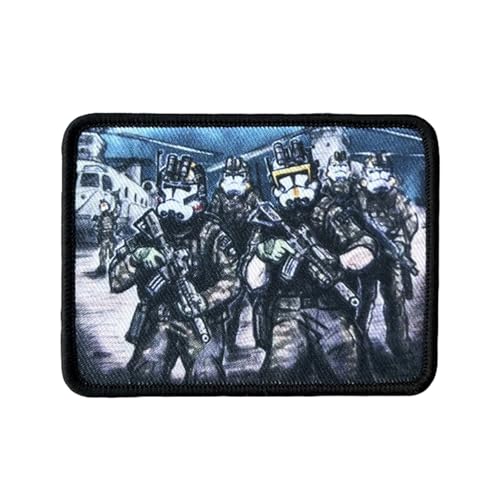 Taktische Patch Taktische Tactical Moral Abzeichen Militärische Patches Rucksack Aufkleber Haken und Schleife Outdoor-Ausrüstung von Uixxducc