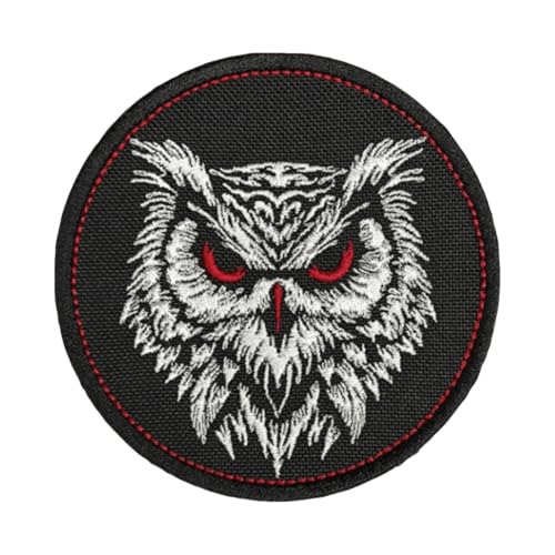 Taktischer Eulen-Aufnäher, niedlicher Klettverschluss für Armband, Moral, Militär, Applikation für Rucksäcke, Jacken, Hüte, Westen, Helme Taktischer Eulen-Aufnäher, niedlicher Klettverschluss für Armband, Moral, Militär, Applikation für Rucksäcke, Jacken, Hüte, Westen, Helme von Uixxducc