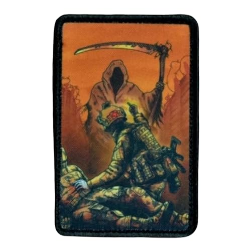 Tod und Soldaten Tactical Moral Klett Patches MilitäR Hook Patches Aufnäher Drucken Patch Applikation Für DIY Kleidung Rucksäcke Jacken Jeans Uniform Tod und Soldaten Tactical Moral Klett Patches MilitäR Hook Patches Aufnäher Drucken Patch Applikation Für DIY Kleidung Rucksäcke Jacken Jeans Uniform von Uixxducc