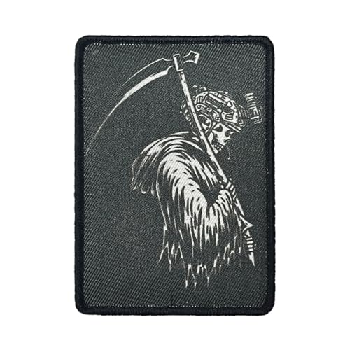 Totenkopf-Soldat Moral Tactical Patches Bedruckt Klettverschluss Patch Badge Armband für Rucksack, Armeewesten, Jacken, Jeans, Hüte, Helme Totenkopf-Soldat Moral Tactical Patches Bedruckt Klettverschluss Patch Badge Armband für Rucksack, Armeewesten, Jacken, Jeans, Hüte, Helme von Uixxducc