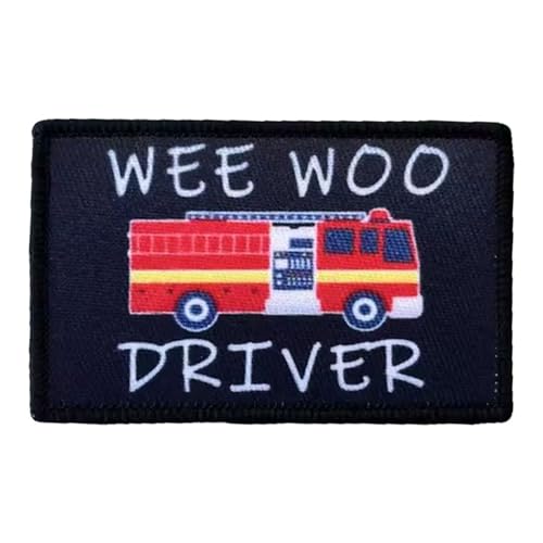 Wee Woo Driver Patches Klett Militär Taktische Fun Patch Klett Patches DIY Aufnäher für Rucksäcke Hosen Kleidung Jeans Jacken Hüte Wee Woo Driver Patches Klett Militär Taktische Fun Patch Klett Patches DIY Aufnäher für Rucksäcke Hosen Kleidung Jeans Jacken Hüte von Uixxducc