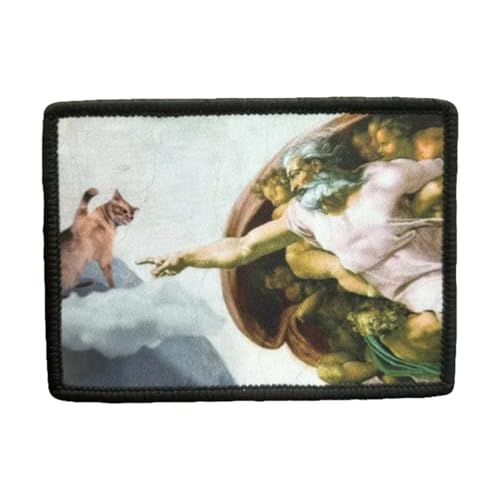 "Why Can't Cats Go To Heaven“ Patches Klett Taktische Lustige Militär Taktisch Moral Hook Loop Aufnäher für Kleidung Rucksack Uniform Weste Jacken "Why Can't Cats Go To Heaven“ Patches Klett Taktische Lustige Militär Taktisch Moral Hook Loop Aufnäher für Kleidung Rucksack Uniform Weste Jacken von Uixxducc