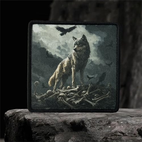 Wolf Klett-Patch auf Kleidung, Tier, taktische Moral-Abzeichen, Aufkleber, Militär-Patches für Rucksack, Armband, Jacken, Jeans, Uniformen Wolf Klett-Patch auf Kleidung, Tier, taktische Moral-Abzeichen, Aufkleber, Militär-Patches für Rucksack, Armband, Jacken, Jeans, Uniformen von Uixxducc