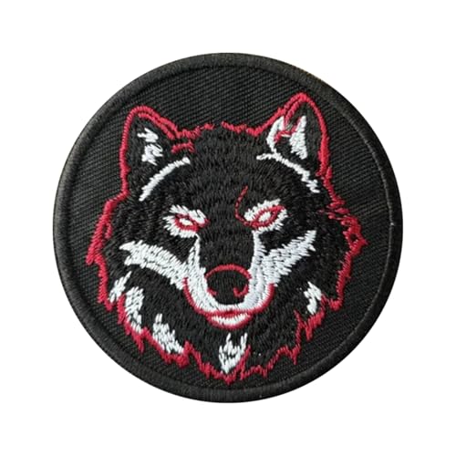 Wolf Patches Klett, Lustig gestickte Taktische Wolf Patch Tactical Moral Haken und Schleife Für DIY Uniform, Rucksäcke, Taktische Westen Wolf Patches Klett, Lustig gestickte Taktische Wolf Patch Tactical Moral Haken und Schleife Für DIY Uniform, Rucksäcke, Taktische Westen von Uixxducc