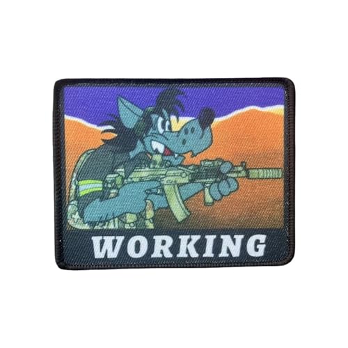 Working Patches Klett, Lustig Taktische MilitäR Patches, Tactical Moral Hook and Loop Applique for DIY Kleidung Rucksäcke Gear Hat Backpack Jackets Working Patches Klett, Lustig Taktische MilitäR Patches, Tactical Moral Hook and Loop Applique for DIY Kleidung Rucksäcke Gear Hat Backpack Jackets von Uixxducc