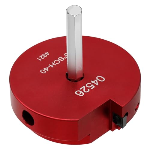 Ujjdwiurgh 04526 f¨¹r PPR300 3-Kunststoffrohrverbindungsreibahle Rohrreibahle f¨¹r Standard-1,27-Bohrer, Geeignet f¨¹r Wasserleitungen und Abflussleitungen von Ujjdwiurgh