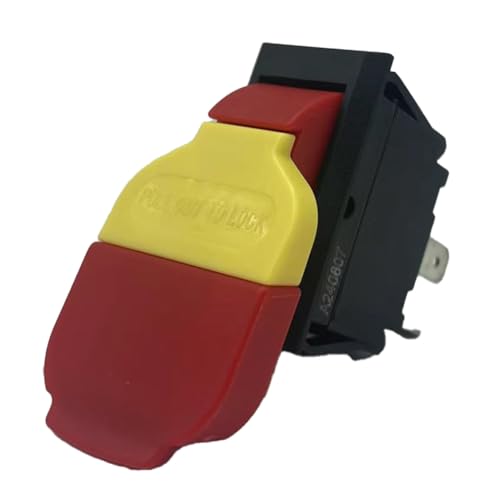 Ujjdwiurgh 125/250 V 4-Poliger Elektromagnetischer Druckschalter, Ein-/Aus-Schl¨¹sselschalter, Bipolarer Ein-/Ausschalter, HY18 von Ujjdwiurgh