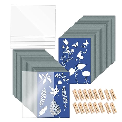 Ujjdwiurgh 30 Blatt A5 Solar-Zeichenpapier für Kinder Erwachsene Kunsthandwerk DIY mit Klemmbrett Ujjdwiurgh 30 Blatt A5 Solar-Zeichenpapier für Kinder Erwachsene Kunsthandwerk DIY mit Klemmbrett von Ujjdwiurgh