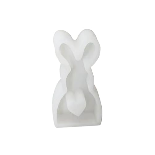 Ujjdwiurgh Niedliche Hasen-Silikonform, Gips-Räucherstäbchen-Dekorationsform, Aromatherapie-Kerzen-Harzformen, 8,2 X 3,8 Cm, Langlebig, Einfach zu Installieren, Einfach zu Verwenden Ujjdwiurgh Niedliche Hasen-Silikonform, Gips-Räucherstäbchen-Dekorationsform, Aromatherapie-Kerzen-Harzformen, 8,2 X 3,8 Cm, Langlebig, Einfach zu Installieren, Einfach zu Verwenden von Ujjdwiurgh