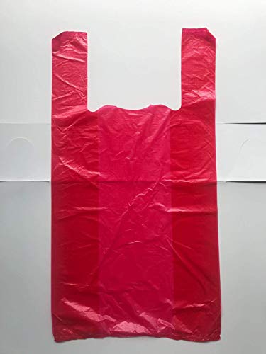 UK Store 247 Tragetaschen aus Kunststoff, robust, 27,9 x 43,2 x 53,3 cm, Rot, 100 Stück UK Store 247 Tragetaschen aus Kunststoff, robust, 27,9 x 43,2 x 53,3 cm, Rot, 100 Stück von Uk Store 247