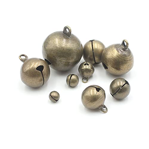 100 Stück viele Farben Messingglocken DIY unfertige Kupferglocken handgefertigte runde Halskette für die Schmuckherstellung Armbänder Handwerk Dekorationen 100 Stück viele Farben Messingglocken DIY unfertige Kupferglocken handgefertigte runde Halskette für die Schmuckherstellung Armbänder Handwerk Dekorationen von Ulalaza